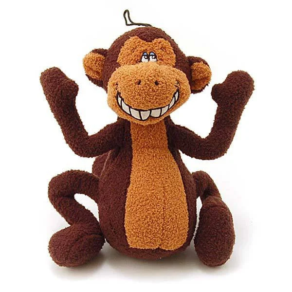 - Travel pet toy recommendationsMultiPet Deedle Dudes Monkey 8" Dog Toy