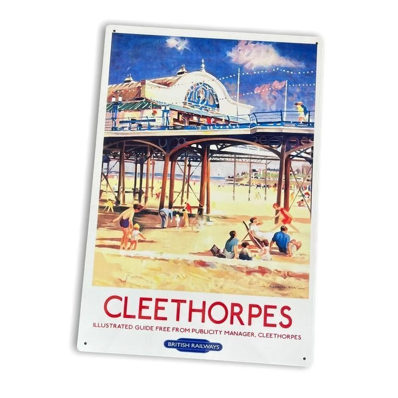 - Pet stroller can be taken on the planeVintage British Railways Cleethorpes Sign Metal Wall Mounted - 42cm