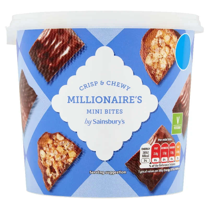 - Pet monitor with cameraSainsbury's Millionaire Cake Bites Tub 260g