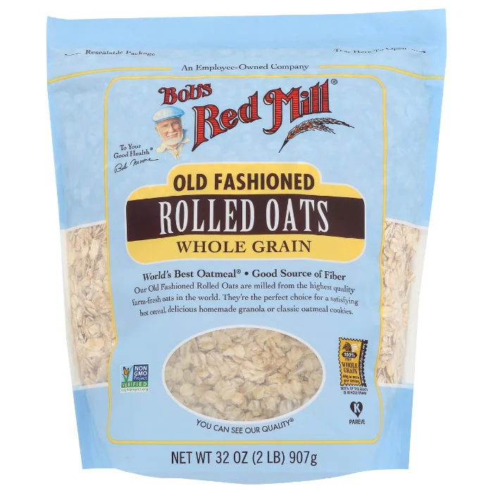 Pet ProductsBob's Red Mill - Oats Rolled Regular Old Fashioned, 32 oz - Pack of 4