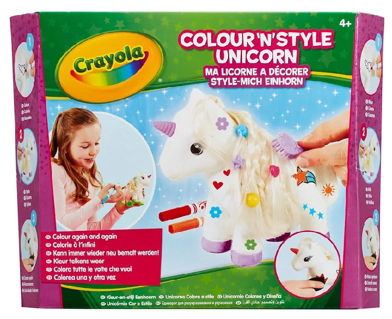 - Pet water dispenser UV sterilization versionCrayola The Colour & Style Unicorn ( Age 4+ Years)