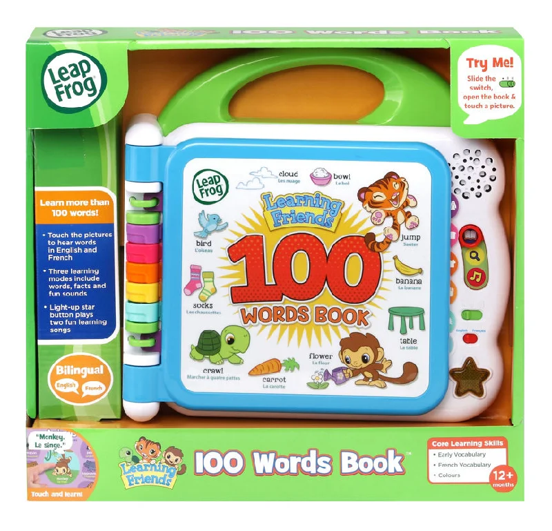 - Organic cotton dog bibsVTech Leapfrog Learning Friends 100 Words Book