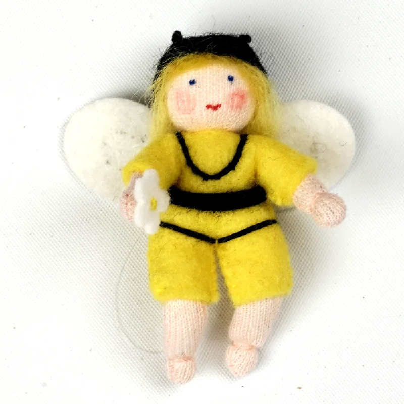 - Foldable and portable cat bagAmbrosius Yellow Bee White Skin Hanging Decoration 6.5cm