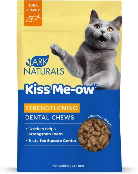    - Royal Canin cat food recommendations  Ark Naturals Kiss Me-Ow Strengthening Tuna Dental Chews Crunchy Cat Treats