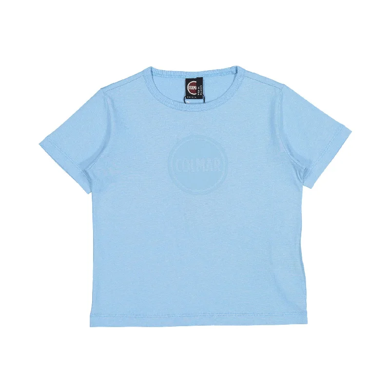 - Pet stroller can be taken on the planeColmar Sky Blue Logo Tee