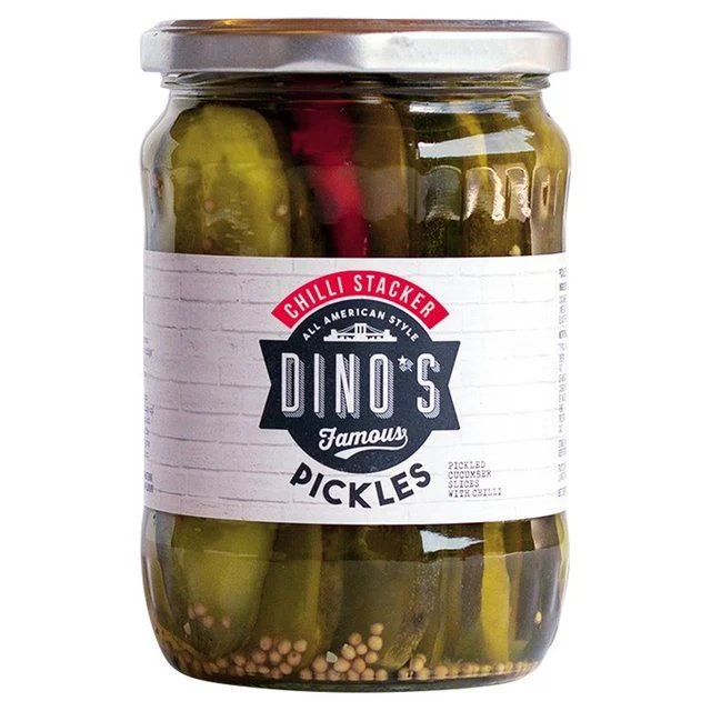 - Climbing pet constant temperature heating padDino's Famous Chilli Stacker Pickles   530g