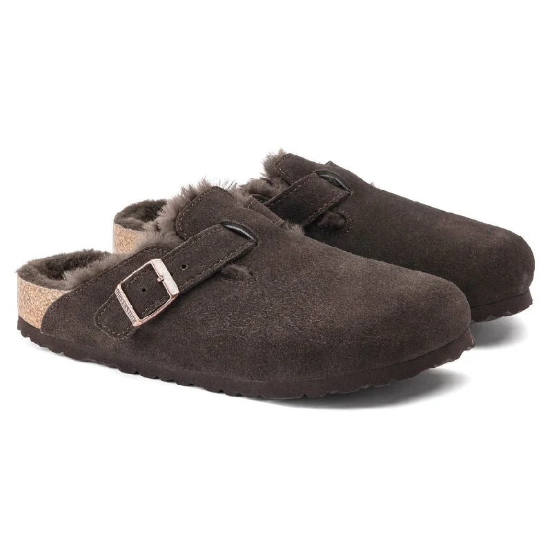 - Deodorizing cat litter tofu litterBoston Shearling Suede Clog - Mocha