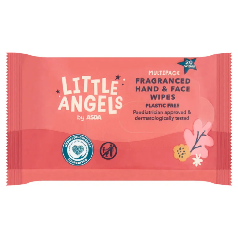 - Winter dog thick down jacketLITTLE ANGELS by ASDA 20 Multipack Fragranced Hand & Face Wipes 4 pack