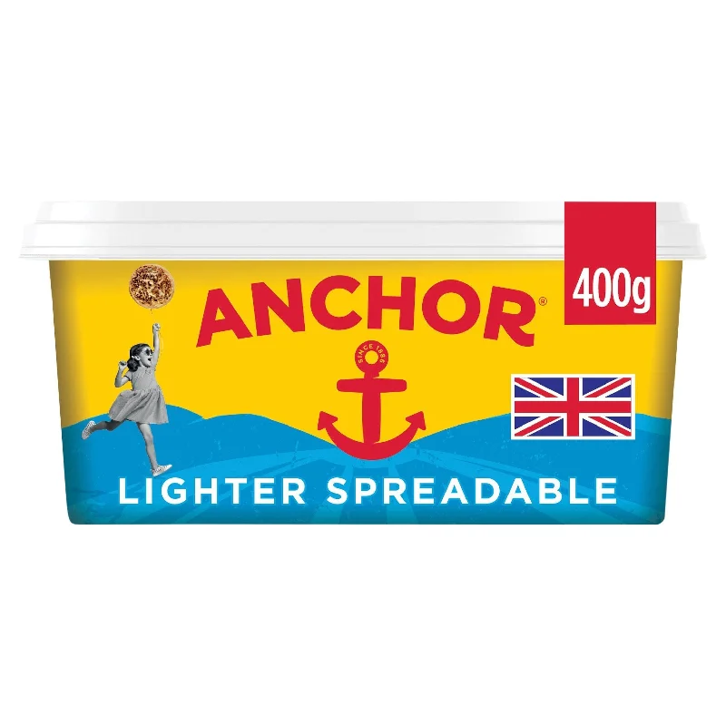 - Cat anti-jump window safety netAnchor Lighter Spreadable Blend of Butter & Rapeseed Oil Spread 400g