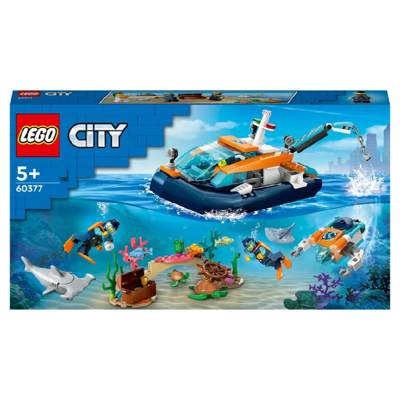 - Pet fence foldable indoorLEGO City Explorer Diving Boat Toy Ocean Set 60377