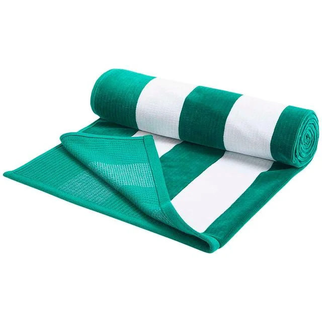 - ​​Pet toys under 10 yuanM&S Collection Pure Cotton Striped Sand Resistant Beach Towel Green