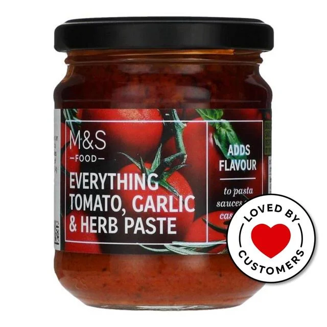 - Cat stress soothing sprayM&S Everything Tomato Garlic & Herb Paste   190g