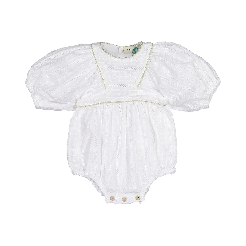  -Non-contact cat thermometerNueces White Embroidered Voile Sun Romper