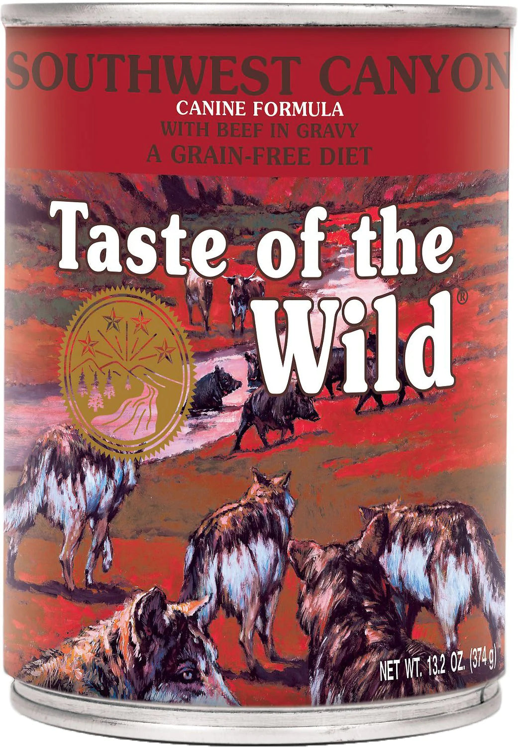 - The effect of dog food on hairTaste of the Wild Southwest Canyon Grain-Free Canned Dog Food, 13.2-oz