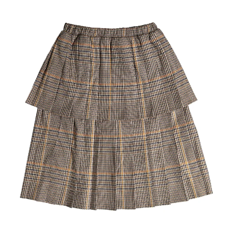 - Pet monitor with cameraChristina Rohde Brown pleated Skirt