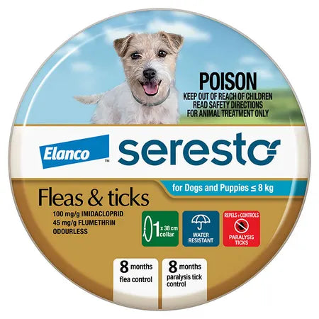 - Custom pet birthday cakeElanco Seresto Flea & Tick Dog Collar Small 0-8Kgs