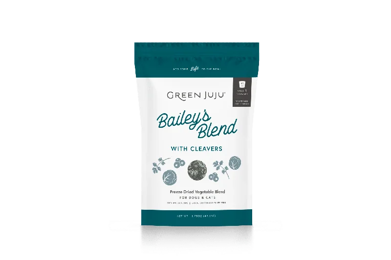 - Cat hair ball removal and hair removal creamFreeze-Dried Bailey's Blend with Cleavers