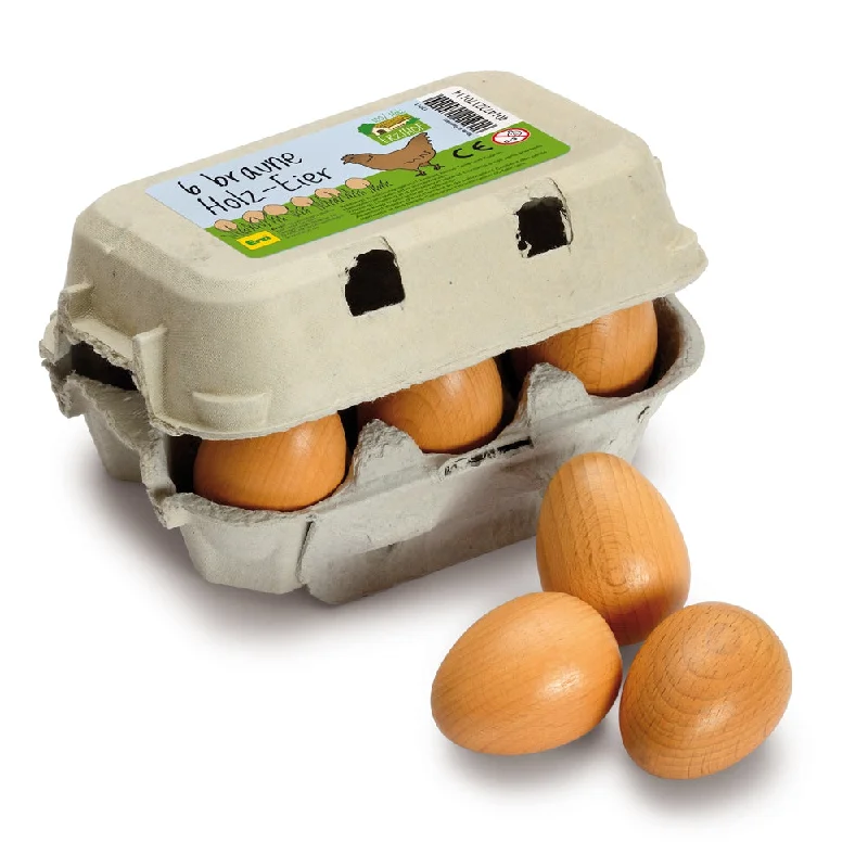 - Climbing pet constant temperature heating padErzi Six Brown Eggs Wooden Play Food