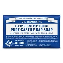 - Organic cotton dog bibsCastile Bar Soap, Peppermint, 5-oz.