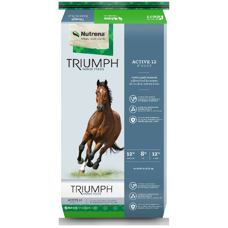 - ​​Christmas pet Christmas clothingNutrena® Triumph® 12% Active Pelleted Horse Feed