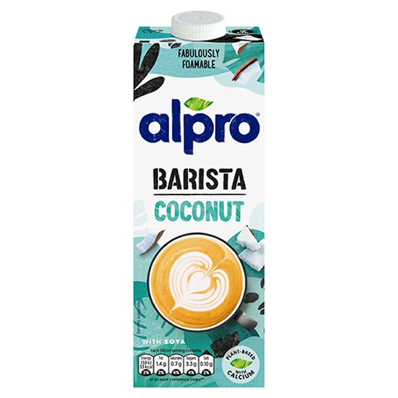 - Remote interactive pet feederAlpro Barista Coconut Milk Long Life Dairy Alternative 1L