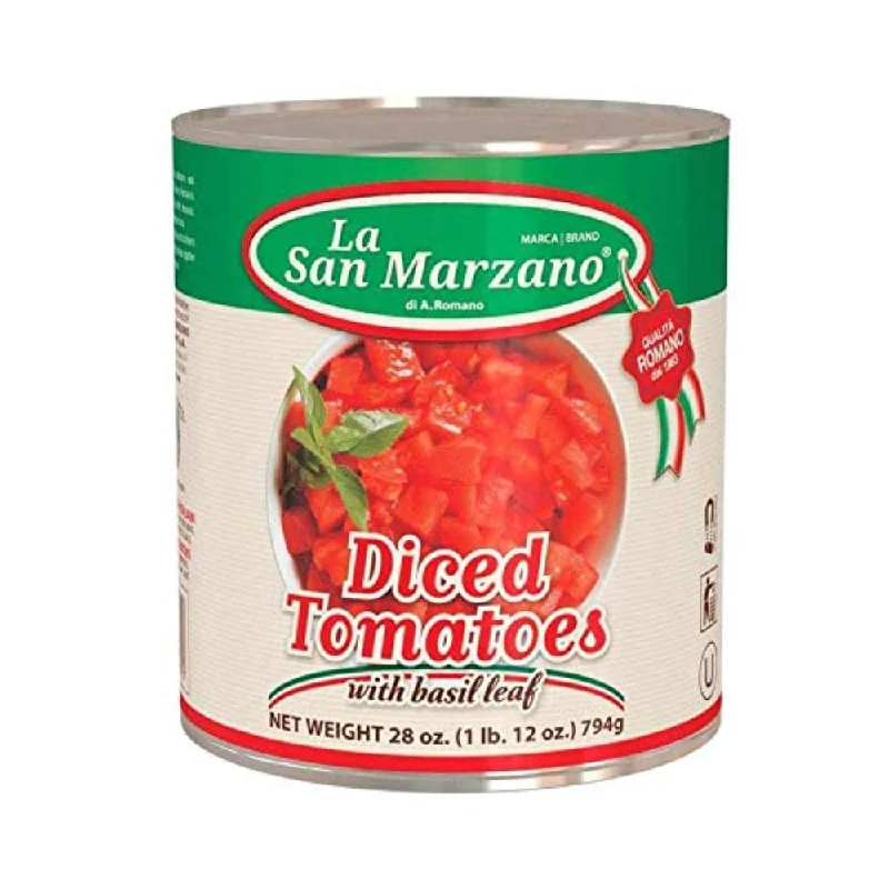 - Natural latex pet mattressLa San Marzano - Organic Diced Tomatoes with Basil Leaf, 28 Oz