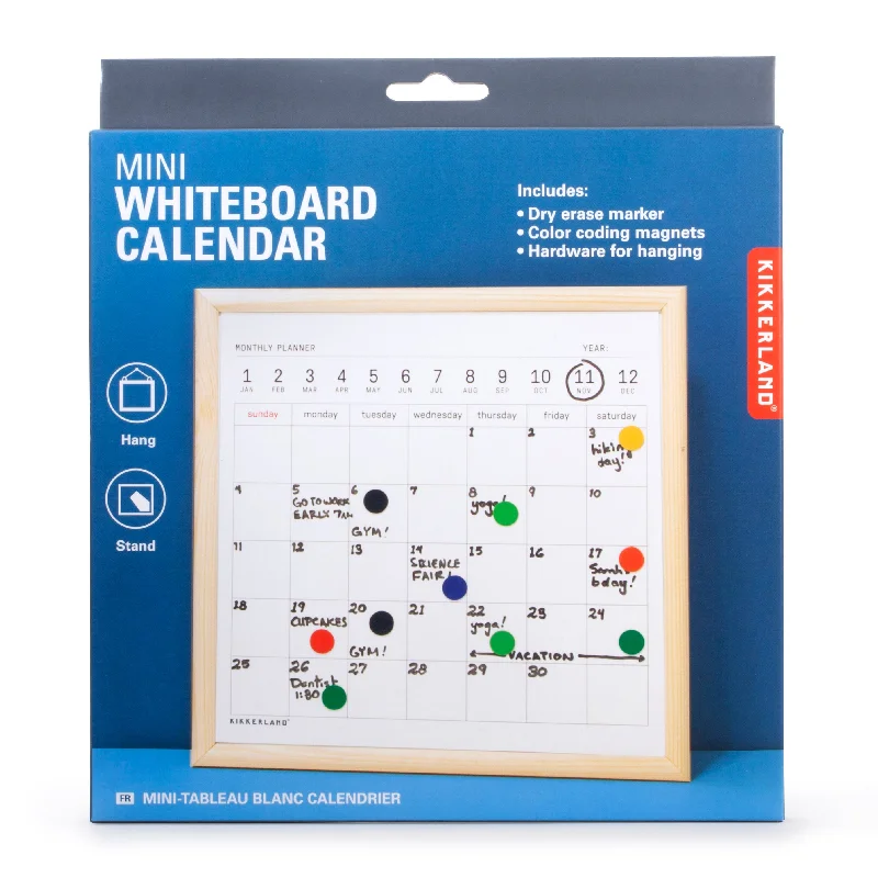 - Custom pet birthday cakeMini Whiteboard Calendar