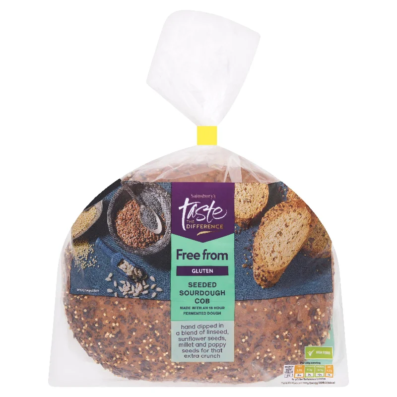 - Pet tear stain cleaning wipesSainsbury's Free From Seeded Sourdough Cob, Taste the Difference 400g