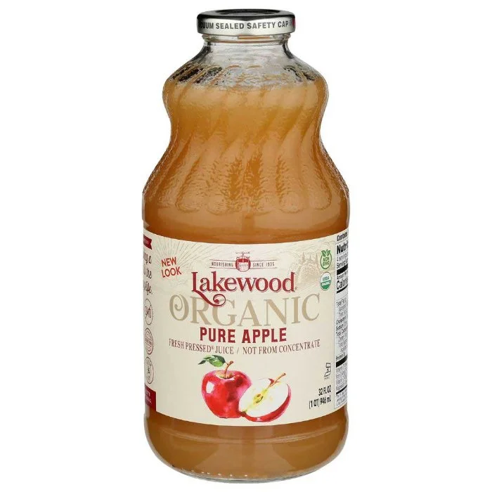 Pet ProductsLakewood - Organic Pure Apple Juice, 32 fl Oz - Pack Of 6