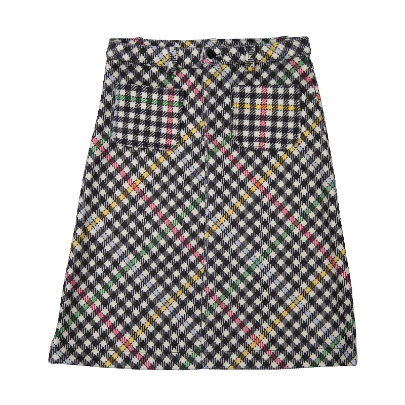  -Non-contact cat thermometerPiccola Ludo Multicolor Check Longer Length Skirt