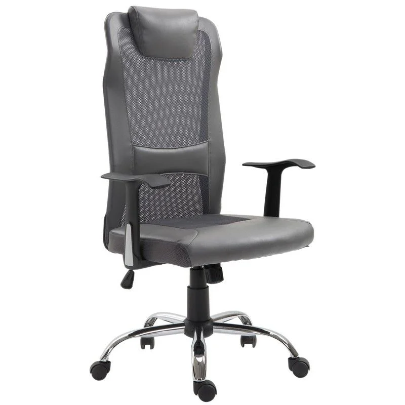 - Summer pet ice matVinsetto Mesh Office Chair High Back Desk Chair Height Adjustable Swivel Chair For Home With Headrest Grey