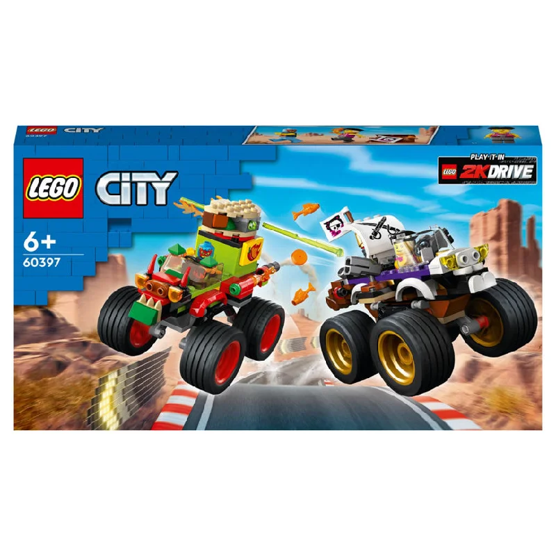 - Parrot climbing and standing wooden frameLEGO City Monster Truck Race Car Toys Set 60397