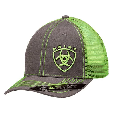 - Air box TSA certified check-inOffset Embroidered Shield Logo Snapback Hat - Lime