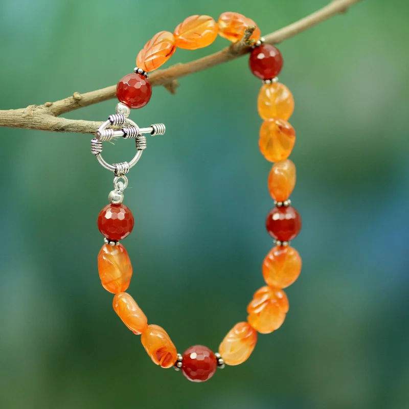  -Anti-slip claw protection raincoat FOR dogsSunset Forest Carnelian beaded bracelet