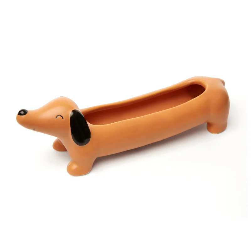 - Pet water dispenser UV sterilization versionDaisy the Dachshund Planter