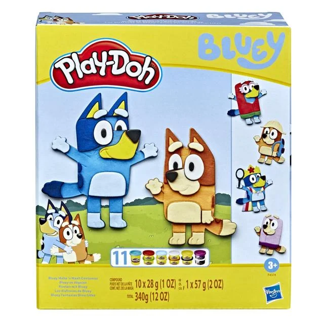 - Foldable and portable cat bagPlay-Doh Bluey Make n Mash Costumes