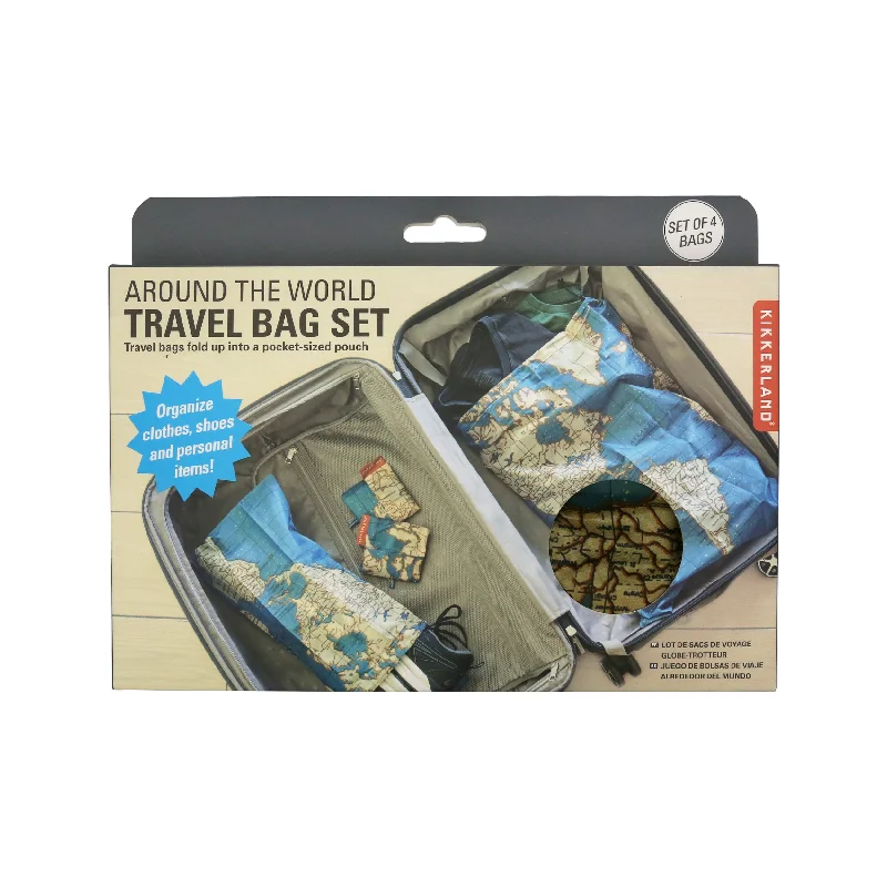 - Teething and chewing toys for puppiesAround The World Travel Bag Set