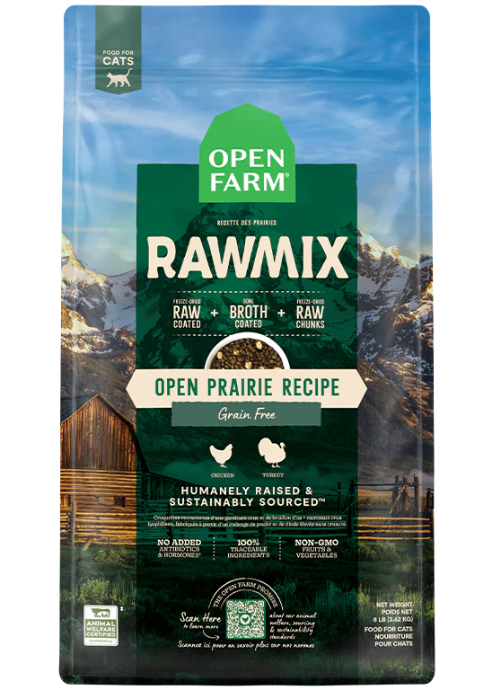 - Postoperative pet anti-licking Elizabethan collarOpen Farm Open Prairie Grain-Free RawMix for Cats 2.25lb