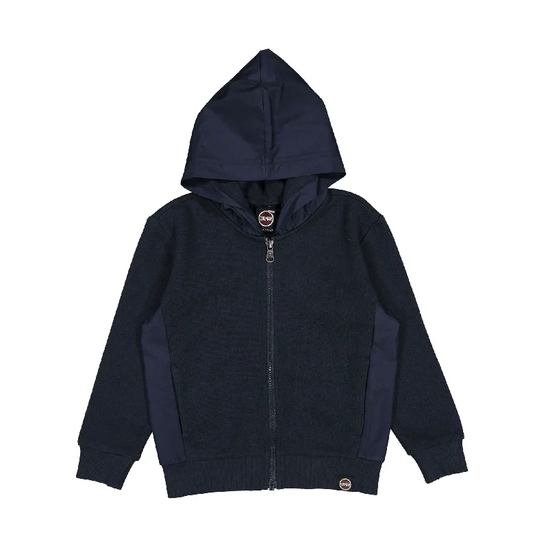 - Organic cotton dog bibsColmar Navy Textured Zip Up Sweatshirt