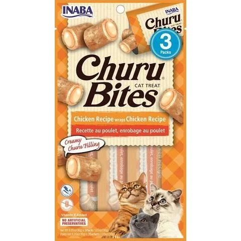 - Pet diabetes prescription foodINABA Cat Churu Bites Chicken Wraps with Chicken 30G