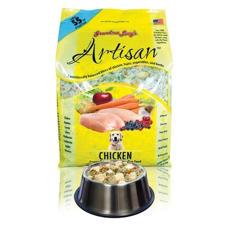 - Dog food for pregnancy and lactationGrandma Lucy's Artisan Grain-Free Chicken Freeze-Dried Dog Food