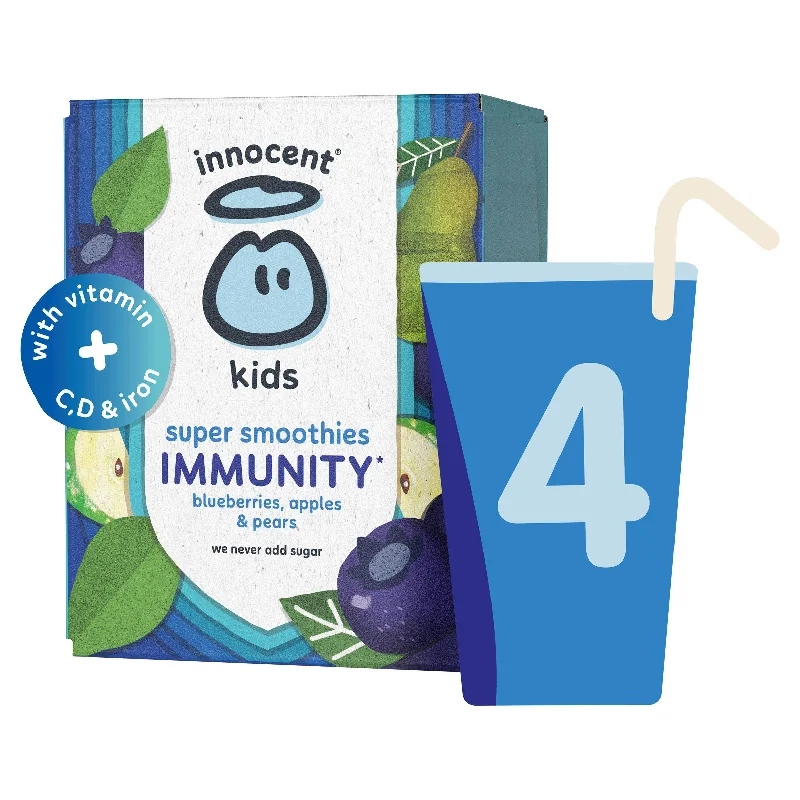 - Pet diabetes prescription foodinnocent Kids Blueberries, Apples & Pears Super Smoothies with Vitamins & Iron 4x150ml