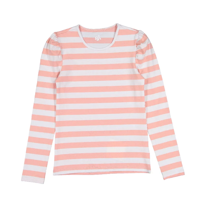 - Pet diabetes prescription foodFYI Peach Puff Sleeve Striped T-shirt