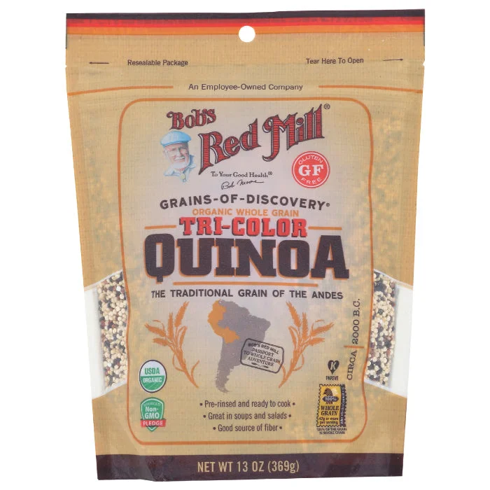 - Degradable pet feces bagBob's Red Mill - Quinoa Grain Tri-Color Organic, 13 oz - Pack of 5