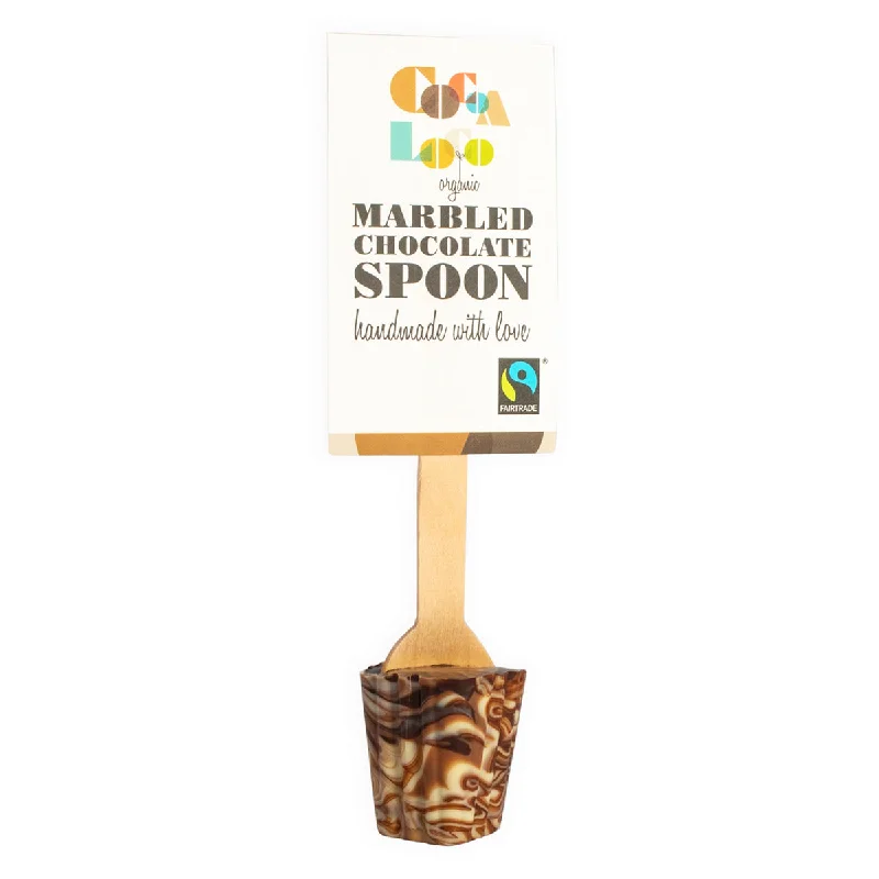 - Air box TSA certified check-inCocoa Loco Marbled Hot Chocolate Spoon 30g