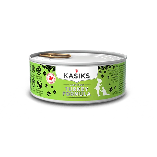 ---FirstMate Pet Foods KASIKS Cage-Free Turkey Formula for Cats