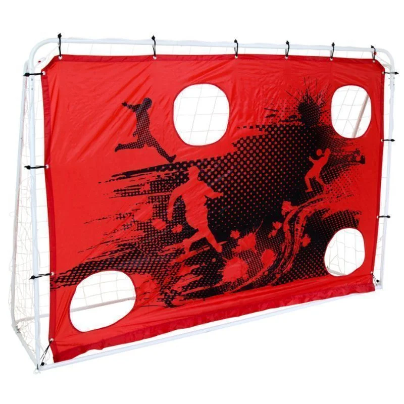 - Natural latex pet mattressWensum 3-In-1 Target Shoot Sturdy Steel Frame Football Goal & Net