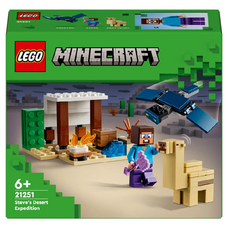 Pet ProductsLEGO Minecraft Steve's Desert Expedition Set 21251