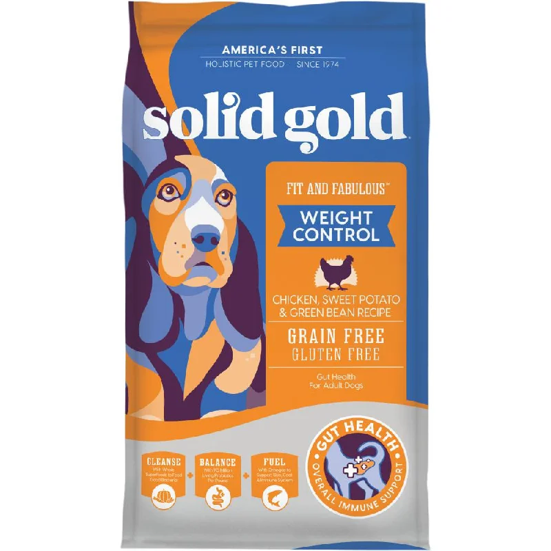 - Dog food online shopping recommendationSolid Gold Fit & Fabulous Chicken, Sweet Potato & Green Bean Weight Control Recipe Grain-Free Dry Dog Food