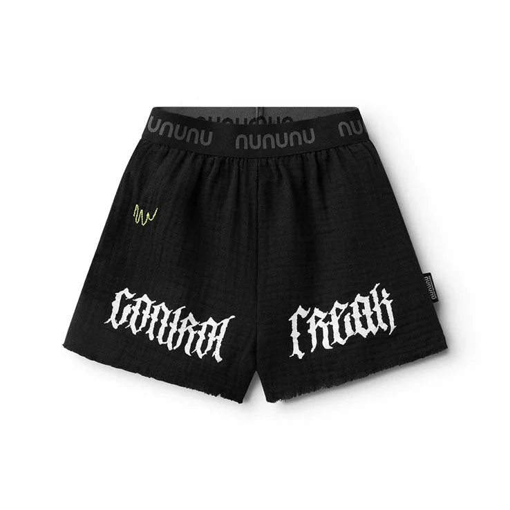 - Pet fence foldable indoorNununu Black Muslin Beach Shorts